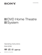 Sony 3-283-028-11(1) User manual