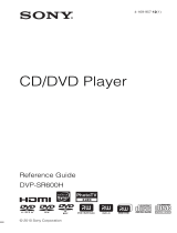 Sony DVP-SR600H User manual