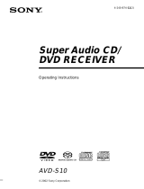 Sony AVD-S10 User manual