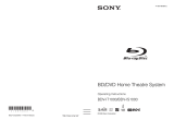 Sony BDV-IS1000 User manual