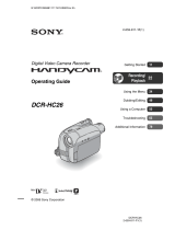 Sony DCR-HC26 User manual