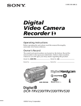 Sony DCR-TRV530 User manual