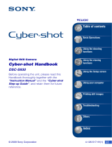 Sony DSC-S930 User manual