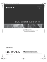 Sony KDL-20S4000 User manual