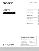Sony BRAVIA KDL-40R450A User manual