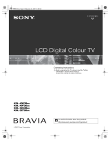 Sony KDL-40T26xx User manual