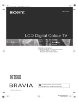 Sony KDL-46V2500 User manual