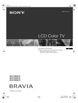 Sony KLV-V32A10 User manual