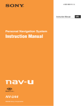 Sony NV U44 User manual