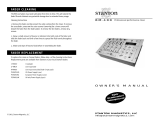 Stanton RM-100 User manual