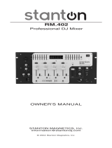 Stanton RM-402 User manual