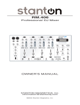 Stanton RM-406 User manual