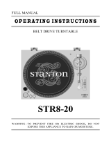 Stanton STR8-20 User manual