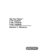 Star Trac S Series Treadmills S-TRx G2 User manual