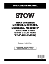 Stow MS2050E1 User manual