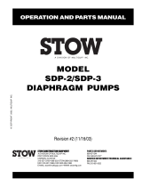 Stow SDP-3 User manual