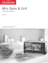 Sunbeam Mini Bake & Grill BT2600 User manual