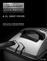 Sunbeam Deep Fryer User manual