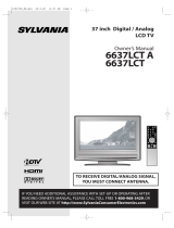 Sylvania 6637LCT User manual