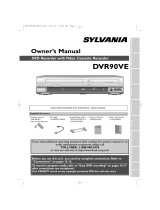 Sylvania DVR90VE User manual