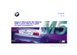 BMW M5 User manual