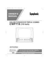 Symphonic CWF719 User manual