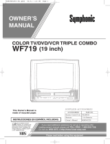 Sylvania WF719 User manual
