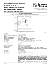 System Sensor 2100AT User manual