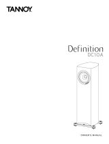 Tannoy Definition DC10A User manual