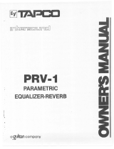 Electro-Voice PRV-1 User manual