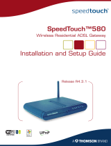 Technicolor - Thomson SPEED TOUCH 580 User manual