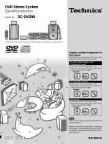 Panasonic SCDV290 User manual