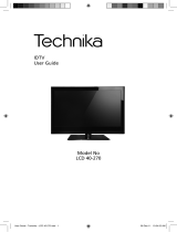 Technika LCD 40-270 User manual