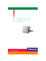 Xerox Z750/N - Phaser Color Laser Printer User manual