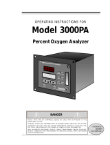 Teledyne 3000PA User manual