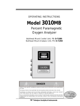Teledyne 3010MB User manual
