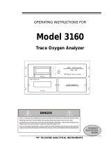 Teledyne 3160 User manual