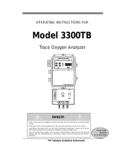 Teledyne 3300TB User manual