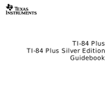 Texas Instruments TI-84 Plus Silver Edition User manual