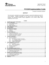 Texas Instruments PCI1520 User manual