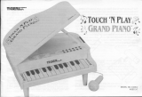 Hasbro Touch 'n Play Grand Piano User manual