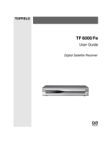 Topfield TF 6000 Fe User manual
