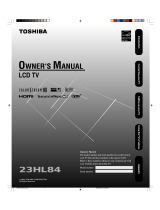 Toshiba 23HL84 User manual