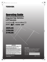 Toshiba 32HL66 User manual