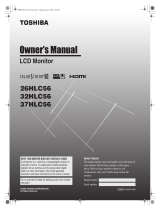 Toshiba 26HLC56 User manual