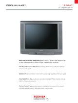 Toshiba 27DF47 User manual