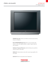 Toshiba 27DF47 User manual