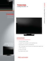 Toshiba 32AV52R User manual