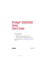 Toshiba 3500 User manual