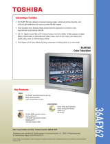 Toshiba 36AFX62 User manual